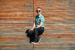 29 Jerome Ryan On The Stepped Benches On The New York High Line At W 22 St